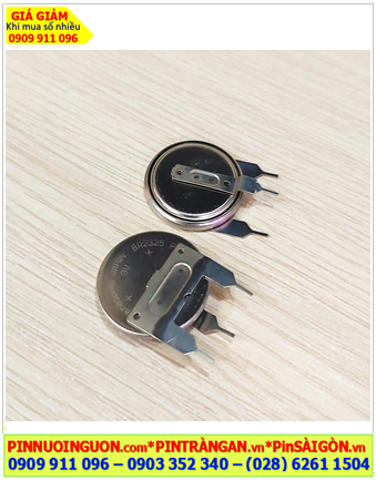 Panasonic BR2325/VGN, Pin 3v Lithium Panasonic BR2325/VGN 165mAh (pin chịu nhiệt cao)